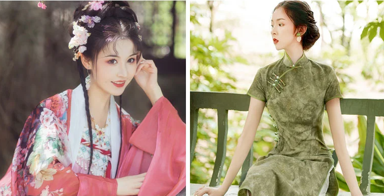 Hanfu vs Qipao