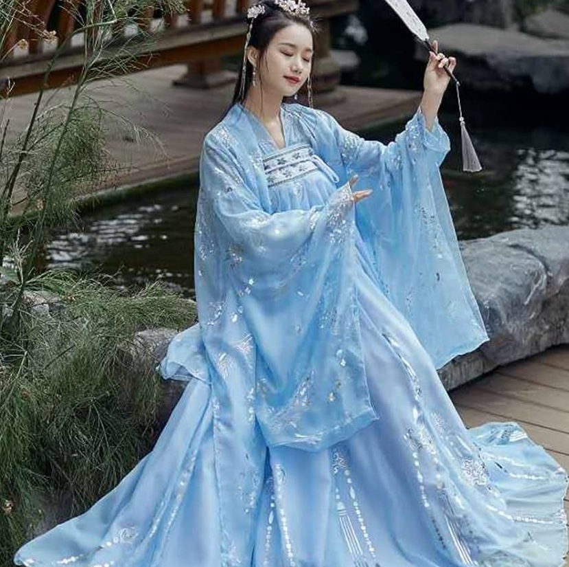 Hanfu Women Pink Chinese Traditional Dress Dance Fairy Costume Plus Size Cosplay
