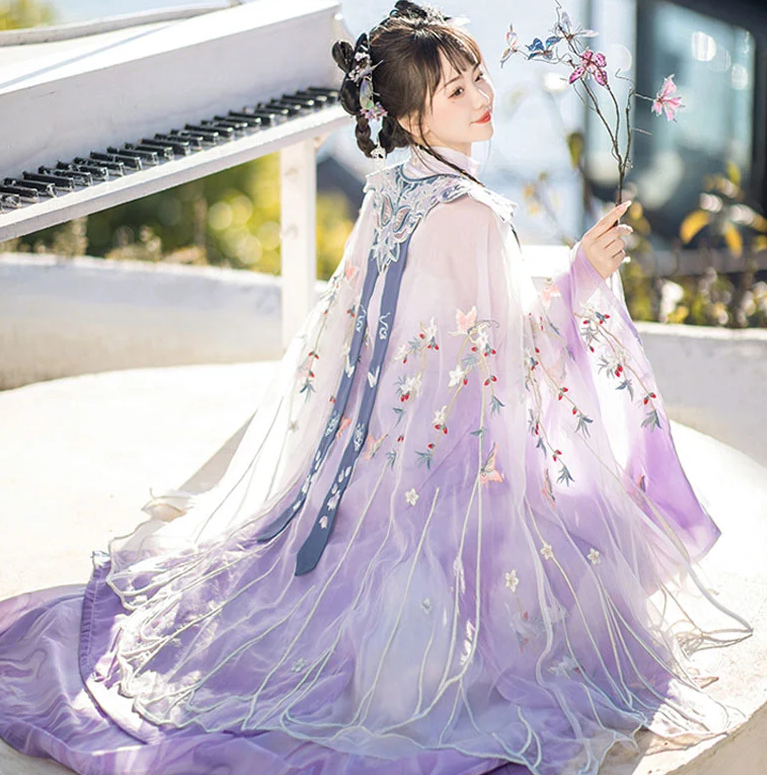 What does Purple Hanfu mean