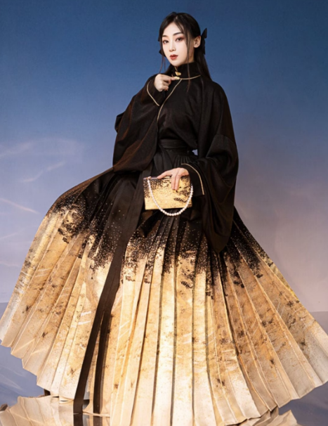 Ming and Qing horse face skirt characteristics