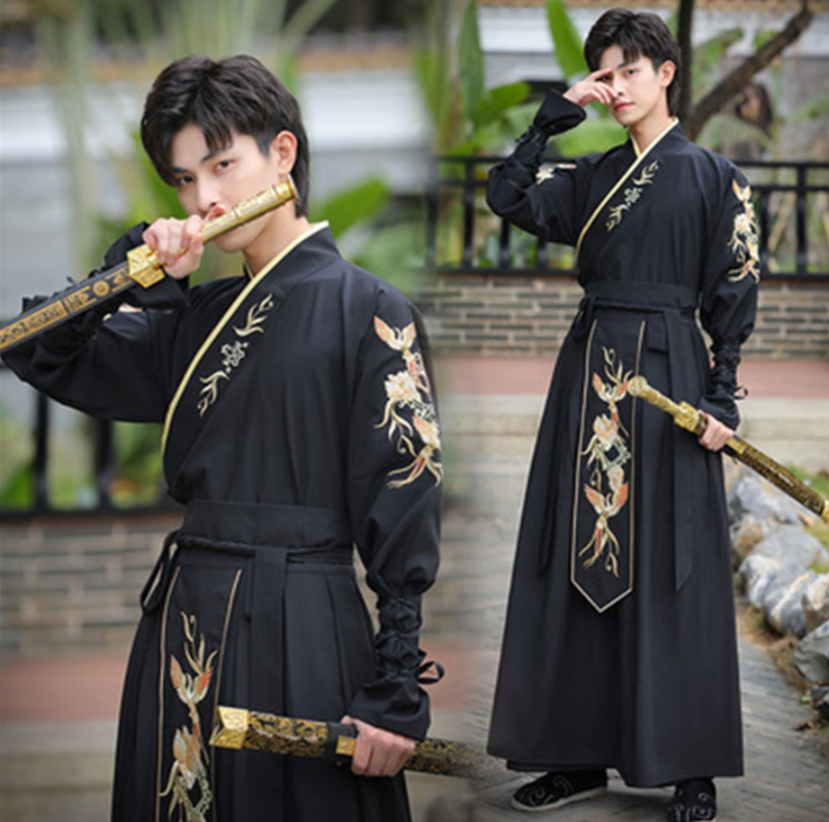 What is the traditional Chinese clothing for men called