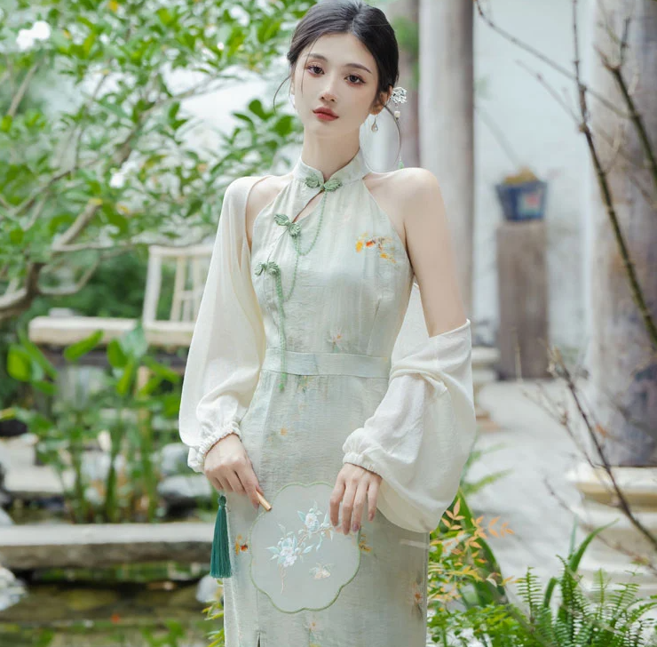  Cheongsam Qipao Retro Women's Chinese Dress 