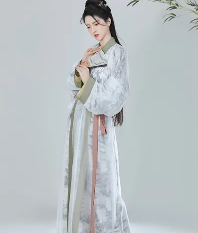 What are the characteristics of hanfu