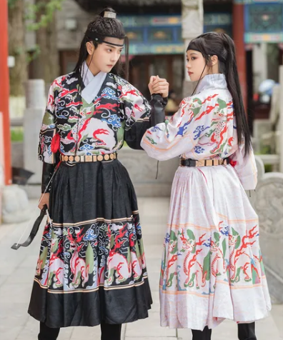 Which dynasty does the flying fish suit come from