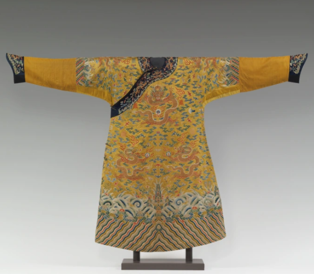 Taming the Dragons on a Chinese Imperial Dragon Robe