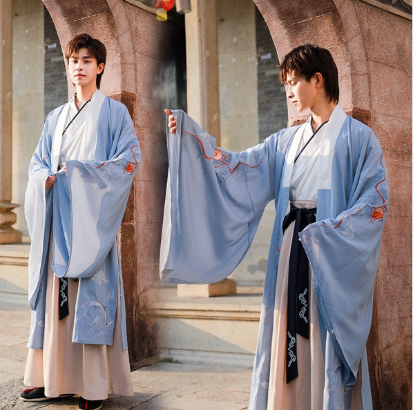 What are male Chinese robes called