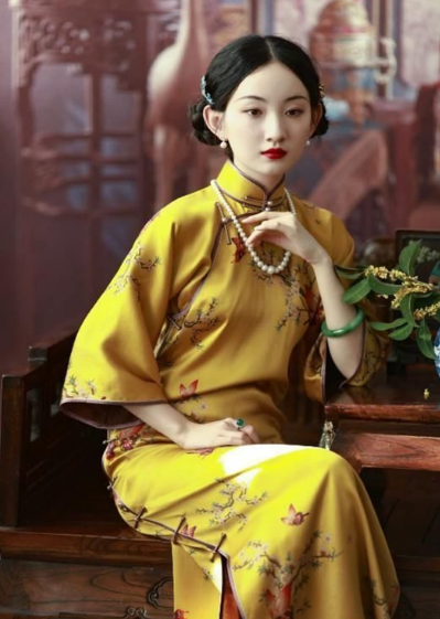 Cheongsam of Qing Dynasty