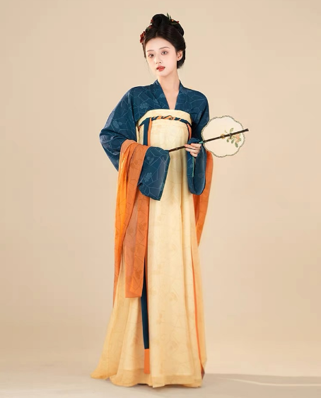 Tang Dynasty Hanfu Chest length Skirt