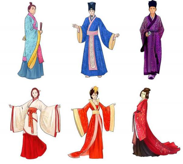 How did Hanfu styles vary during different Chinese dynasties