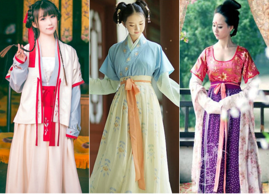 What are the different sleeve styles in Hanfu