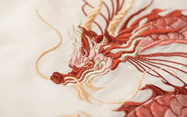 What is the role of embroidery in Hanfu