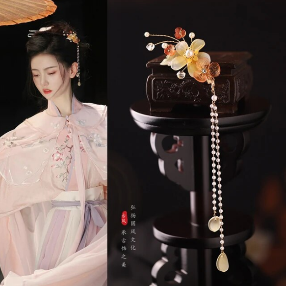 How to pair Hanfu with traditional chinese jewelry