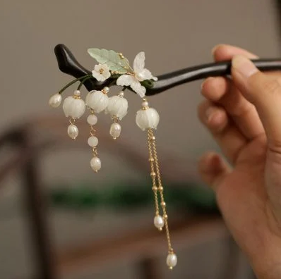 What are the most popular Hanfu hair accessories in 2024