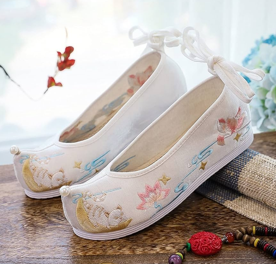 Which hanfu shoes are comfortable for long walks