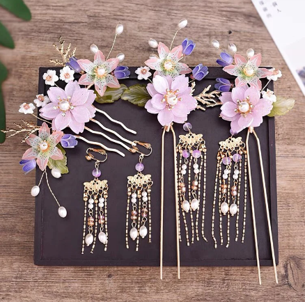 What are the most popular Hanfu hair accessories in 2024
